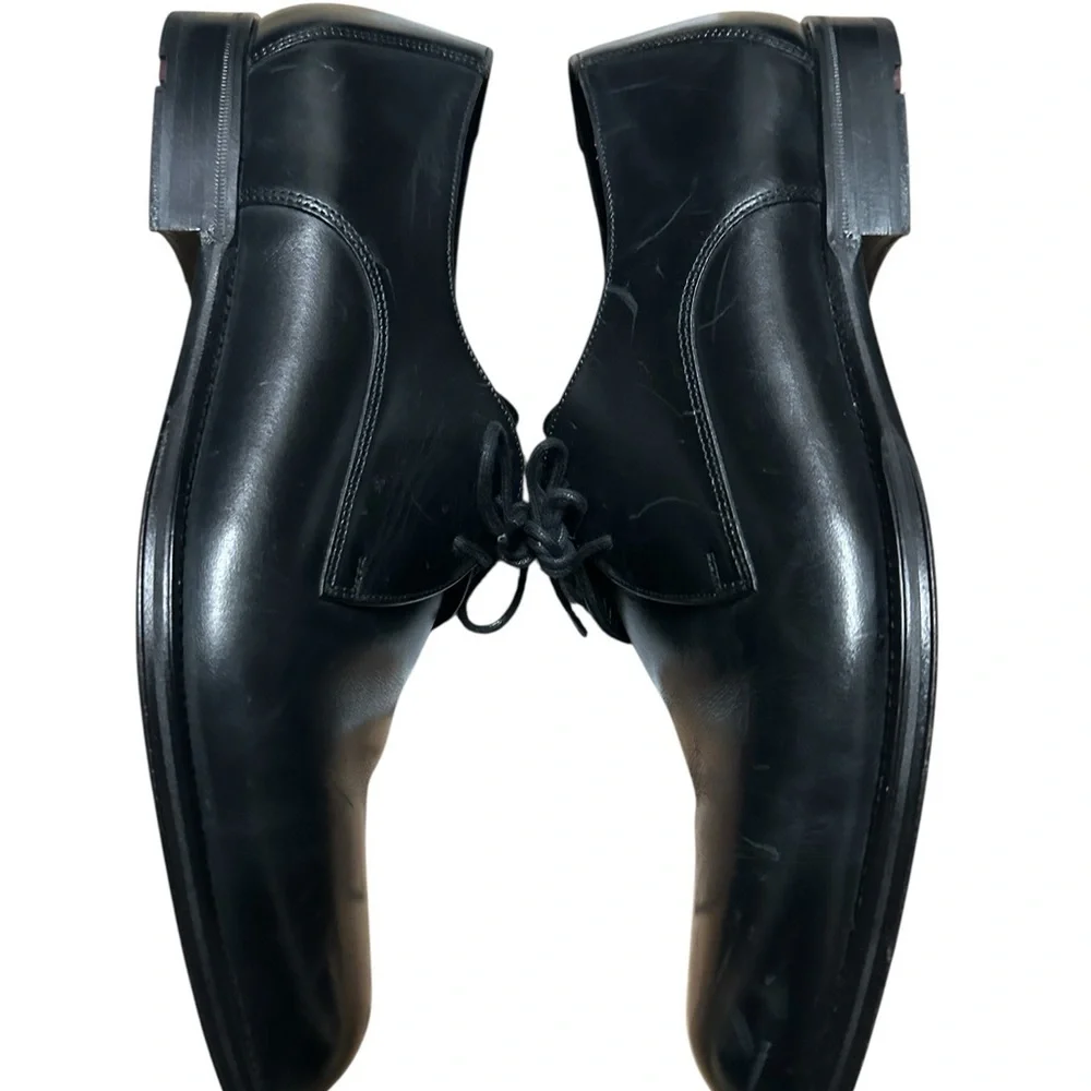Lloyd of Germany Classic men Black Leather Oxfords shoes, size 11